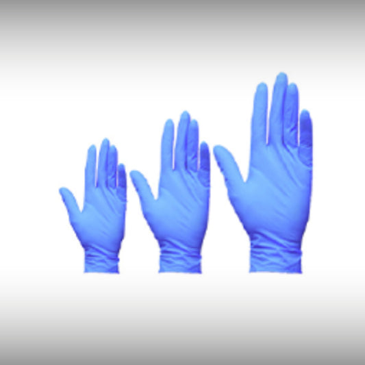 Guantes de Nitrilo Azul Talla S/M/L 100 y 1000 Unidades